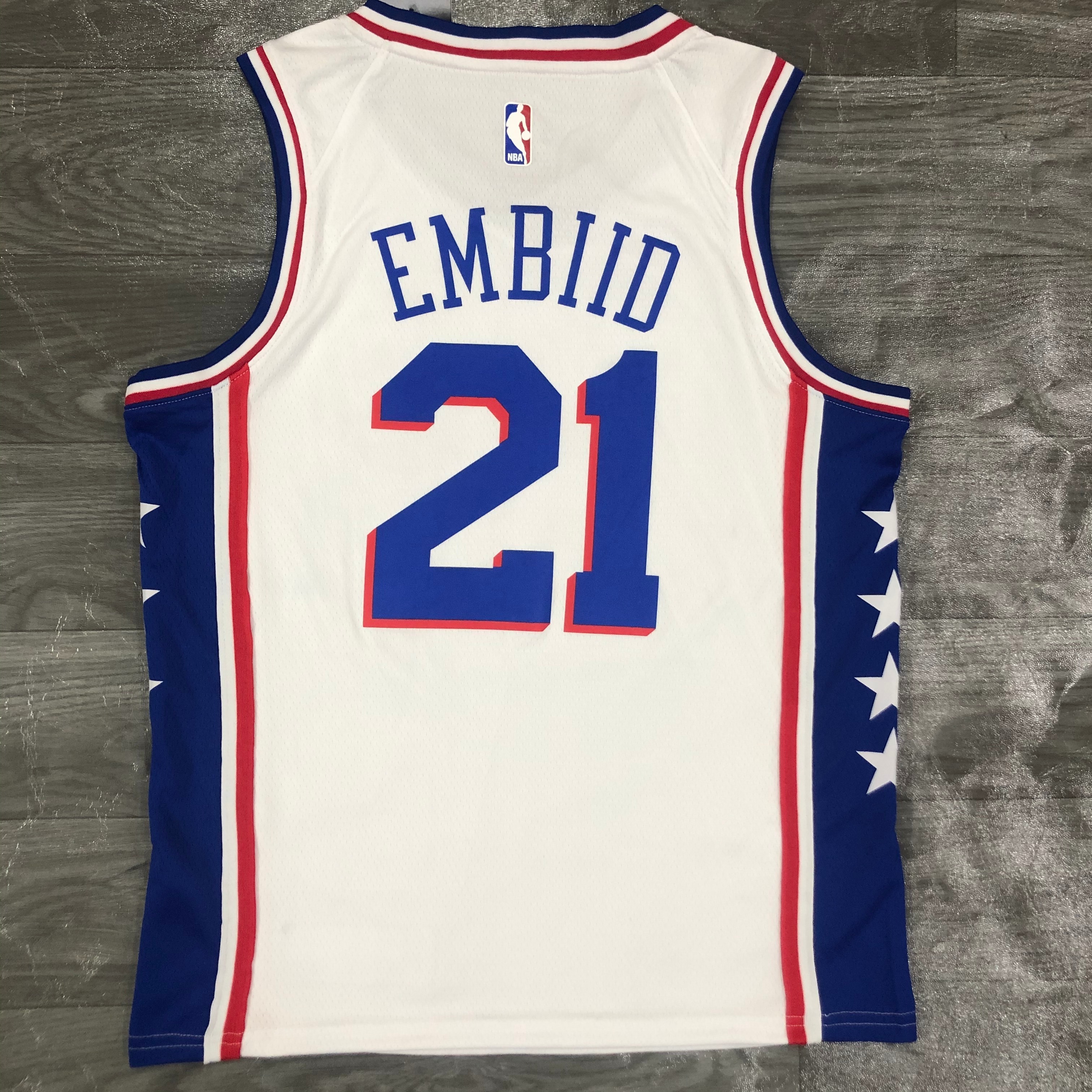 Philadelphia 76ers White V  #21