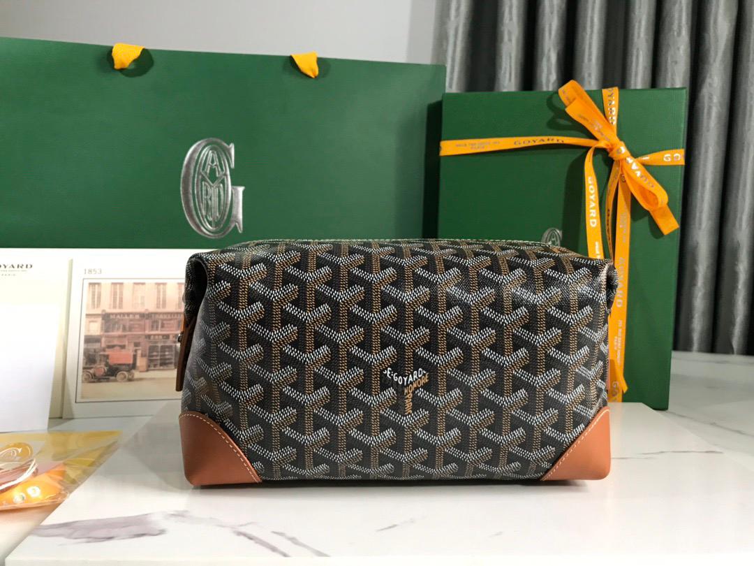 Goyard cosmetic bag