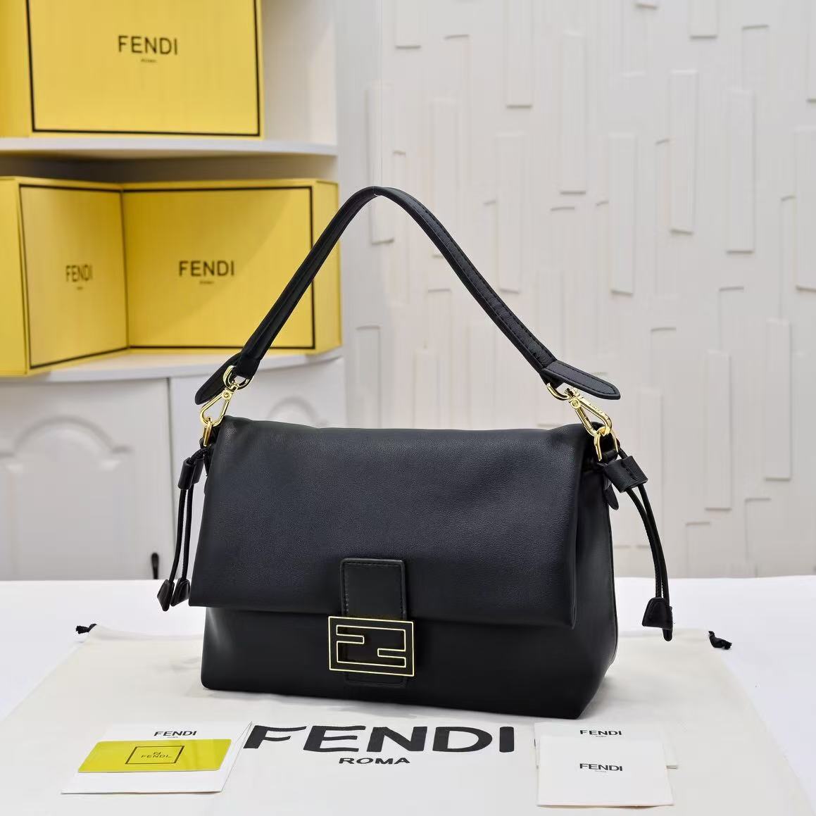 Fendi new Mamma Baguette crossbody bag