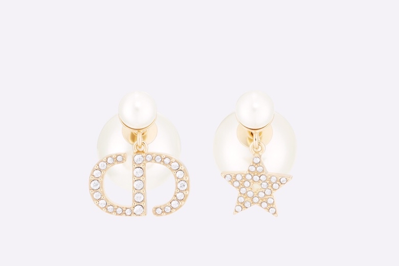Dior CD Letter Stud Earrings