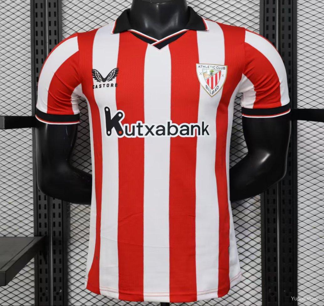 Player Version 25/26 Athletic Bilbao Home Jersey S-XXL