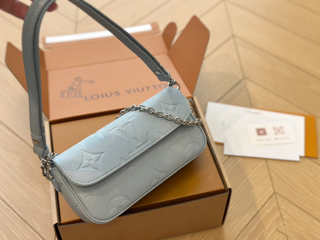 Louis Vuitton LV Underarm Bag Blue