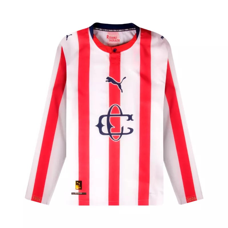Chivas de Guadalajara 120th Anniversary Long Sleeve Jersey