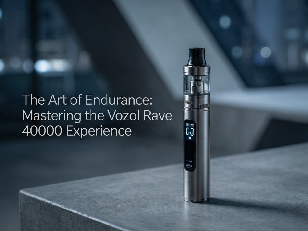 The Art of Endurance: Mastering the Vozol Rave 40000 Experience