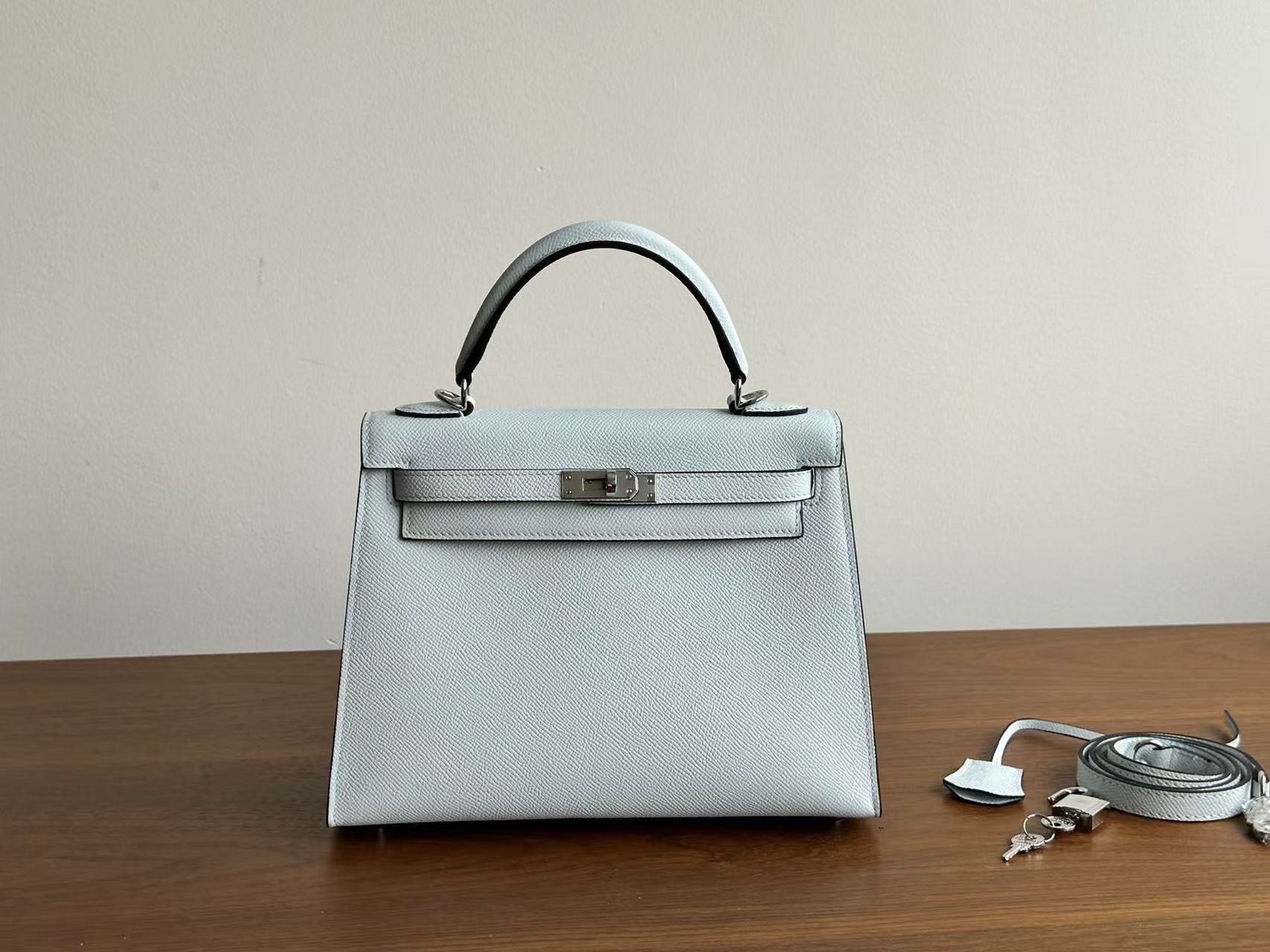 Hermes Kelly Gold Buckle Bag-Epsom