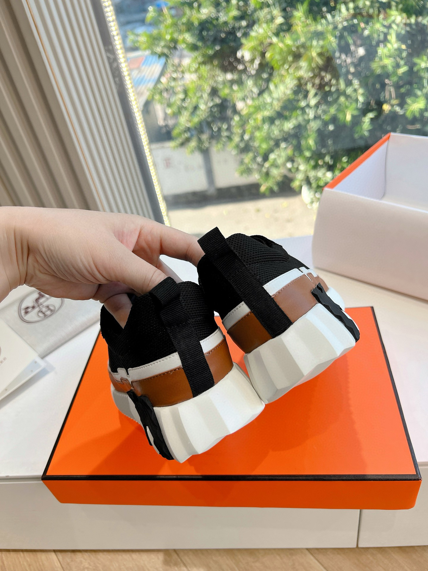 Hermes Men's Bouncing Sneakers