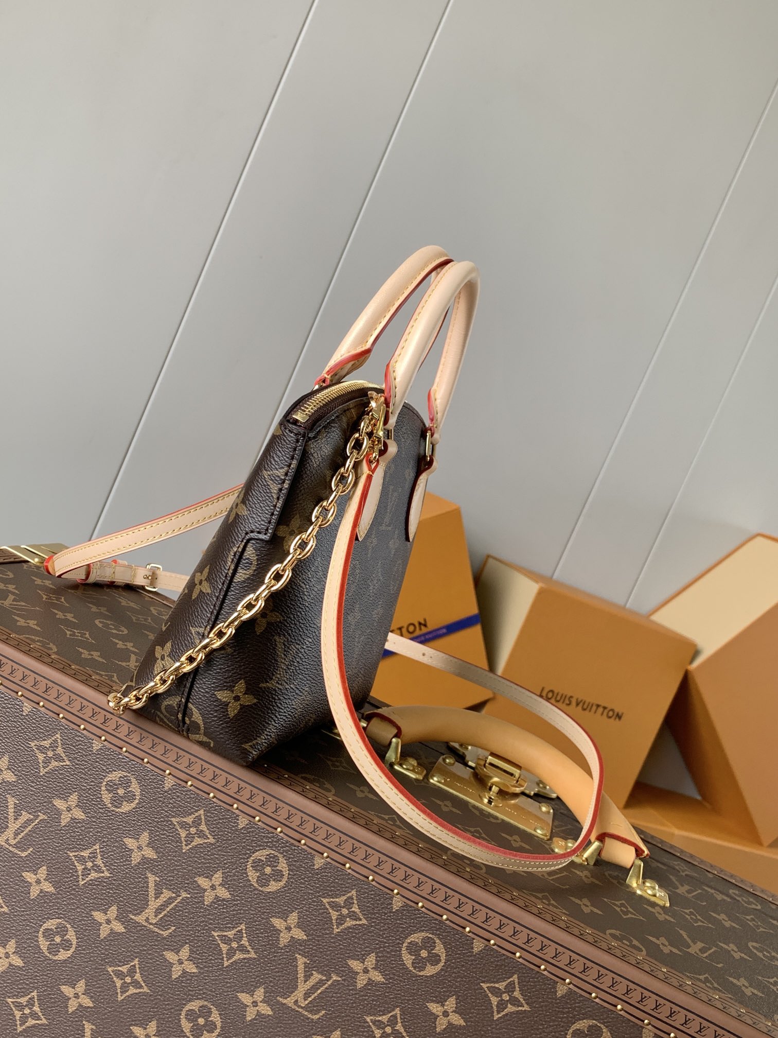 Louis Vuitton LV Bags Lockit BB Monogram M12019 (10A Mirror Version)
