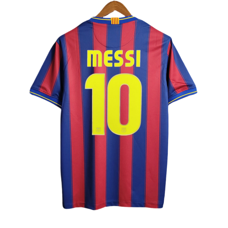 09-10 Barcelona MESSI Home Retro Football Jersey