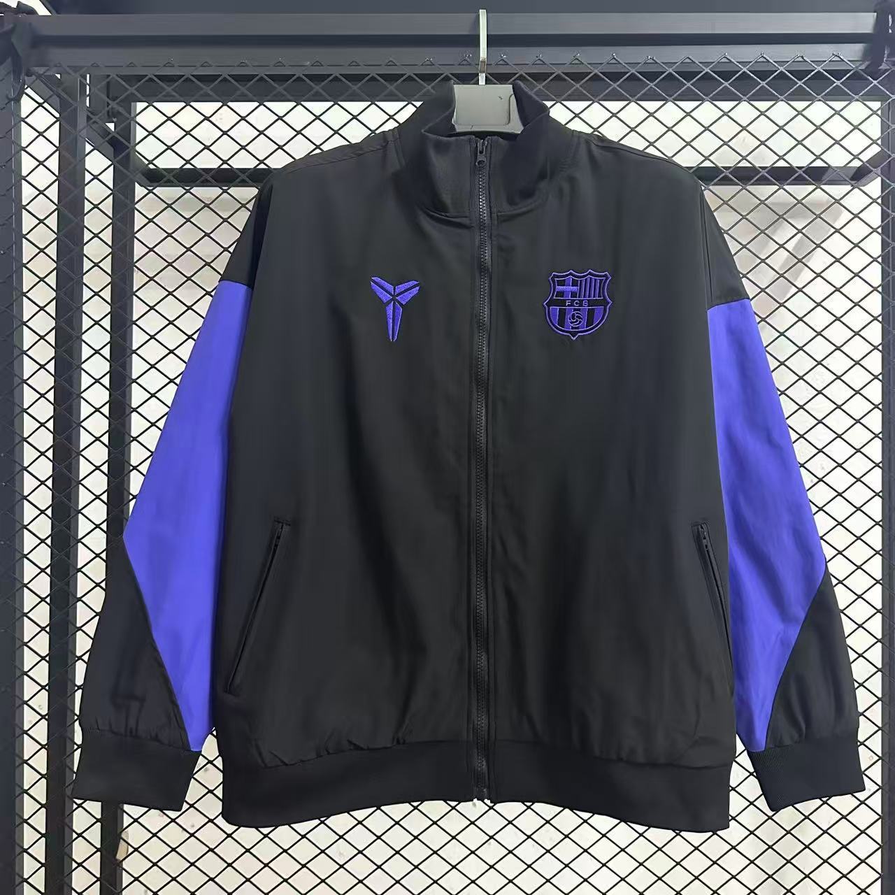 Barcelona Training Windbreaker 2025 | Soc Jersey - Premium Football Jersey