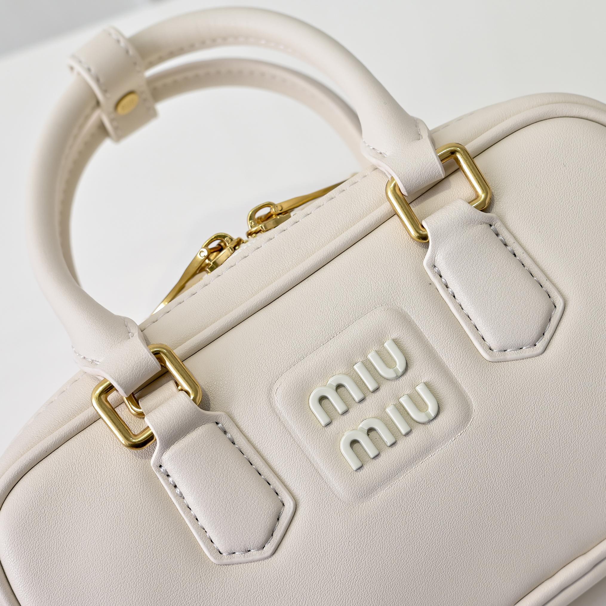 Miumiu Arcadie leather bag