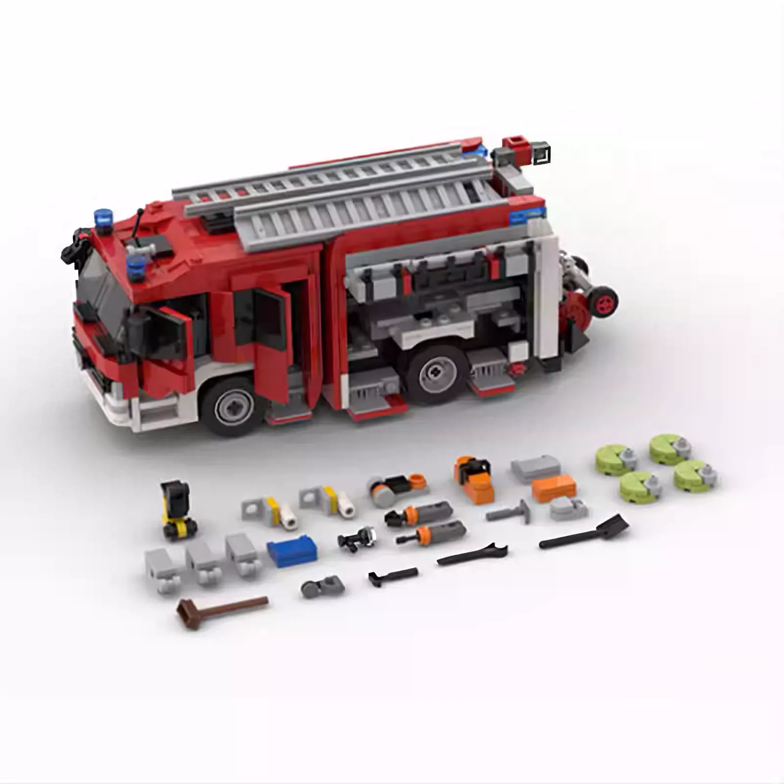 MOC 137461 - Munich Fire Truck