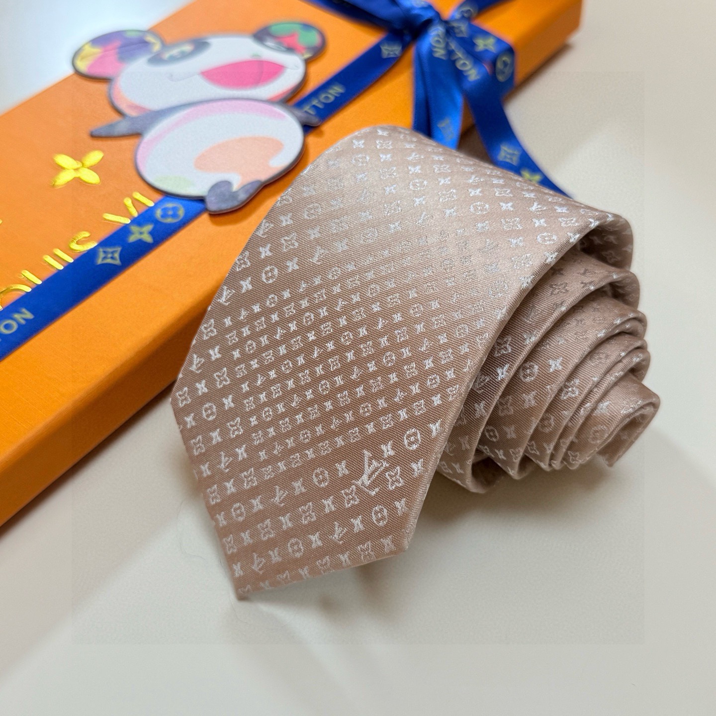 Men's LV Monogram Tie