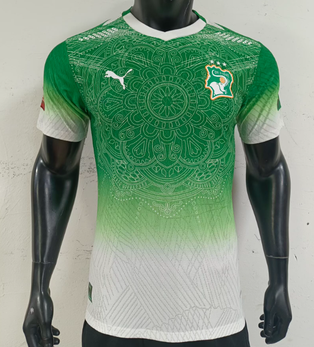 Player Version 2026 Côte d'Ivoire Away Jersey S-2XL