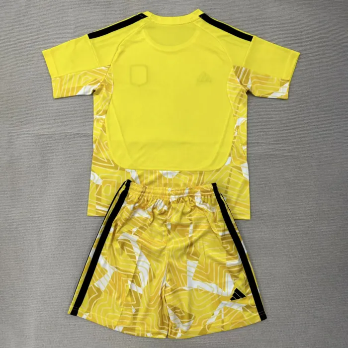 Kids Aston Villa Yellow Goalkeeper Suit 26/27 | Soc Jersey - Premium Football Jersey