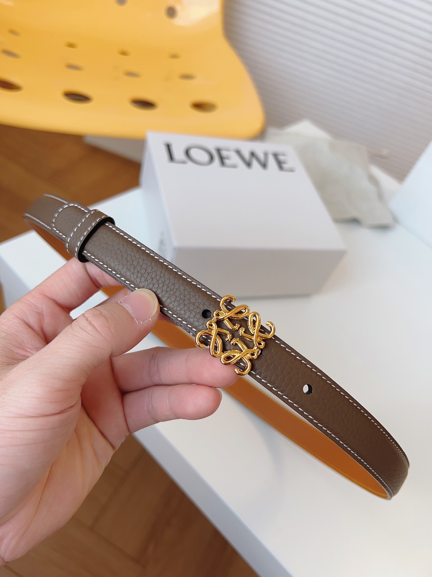 Loewe Anagram Belt 2.0cm