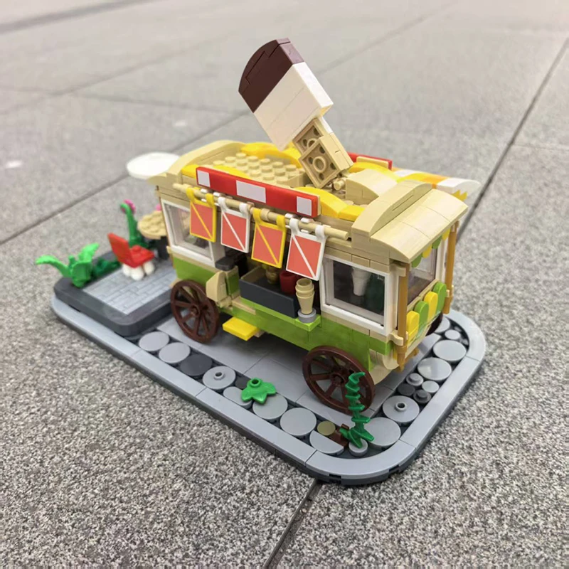 MOC 66883 - Dessert Wagon