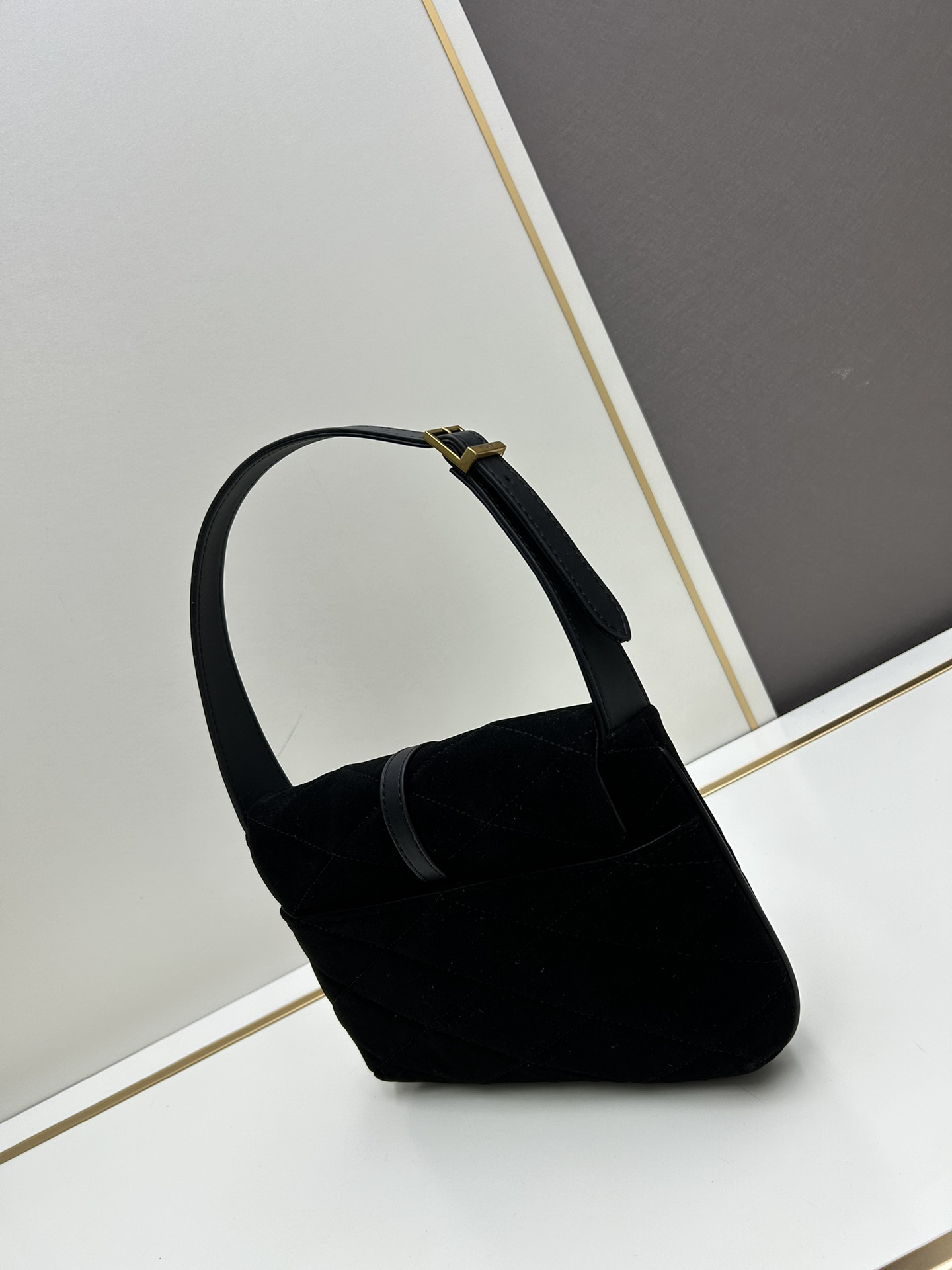 Saint Laurent YSL Frosted Underarm Bag