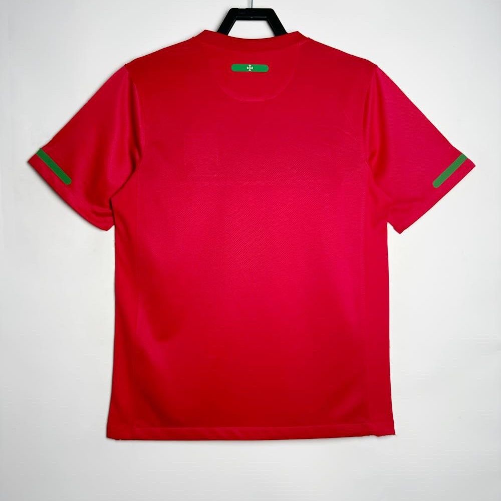 Retro 2010 Portugal World Cup Home Player Short-sleeved jersey