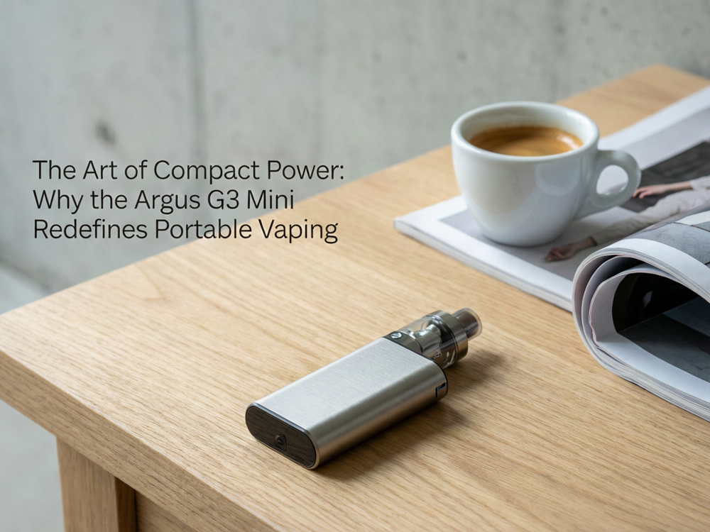 The Art of Compact Power: Why the Argus G3 Mini Redefines Portable Vaping