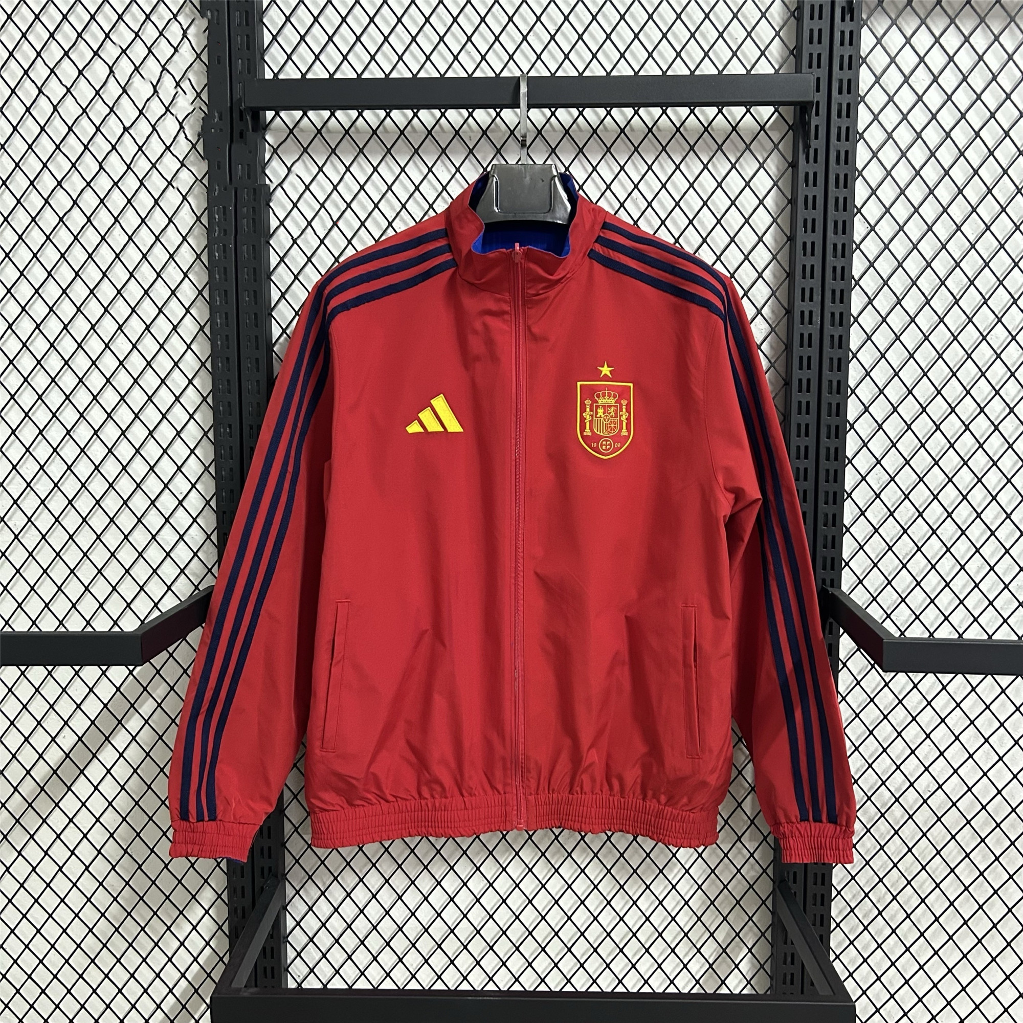Spain  Double-Sided Training Windbreaker 2025 | Soc Jersey - Premium Football Jersey