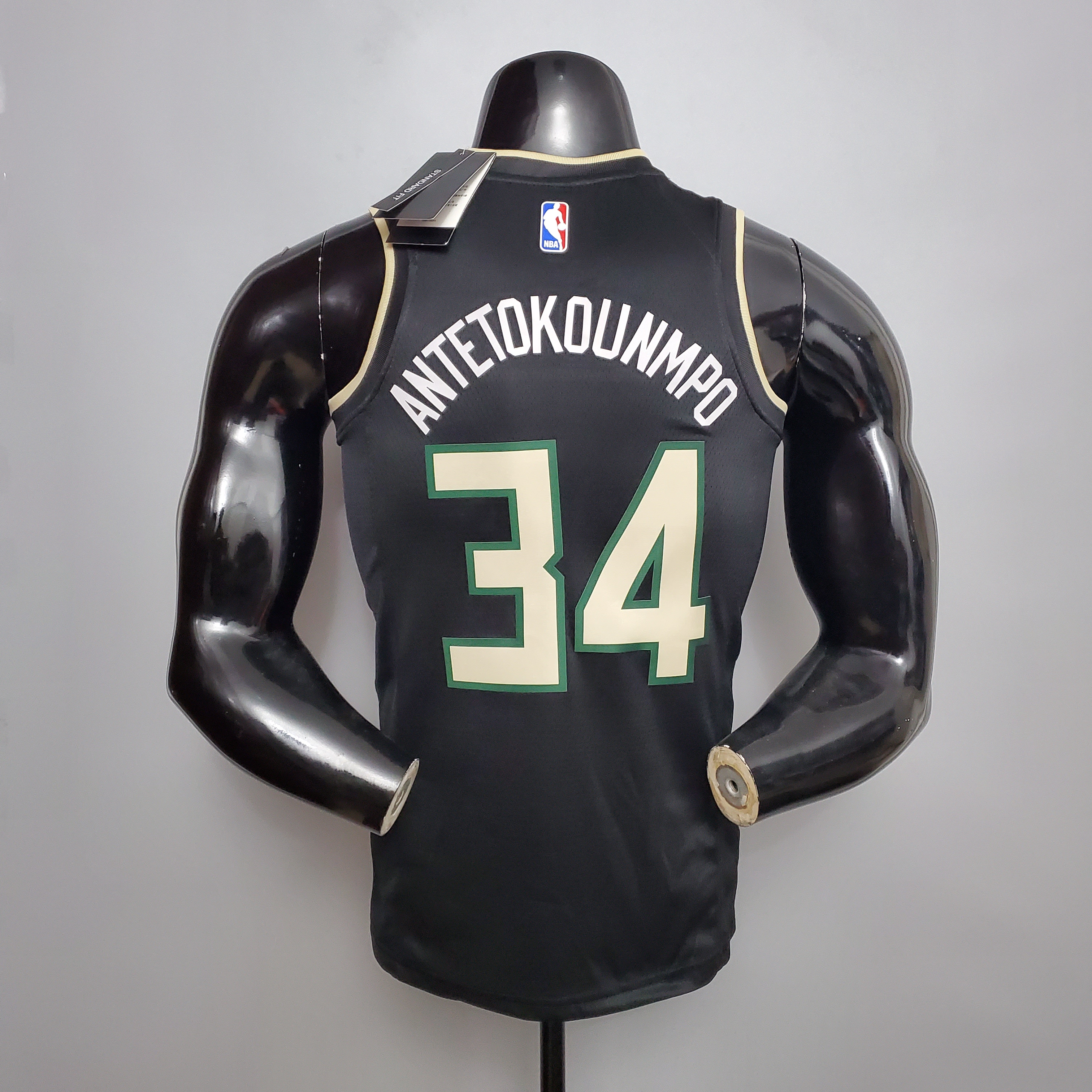 Giannis Antetokounmpo Milwaukee Bucks Theme Edition Swingman Jersey Black