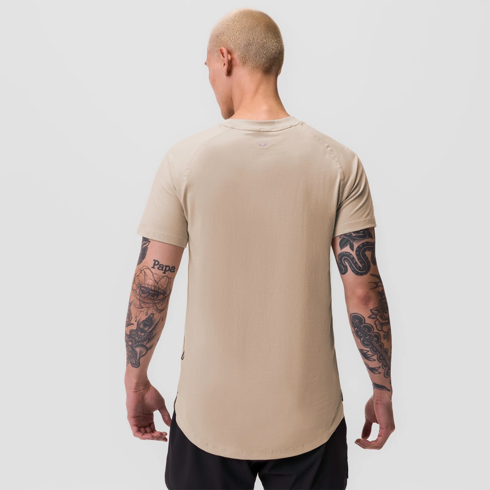 0767. Supima Established Tee - Beige