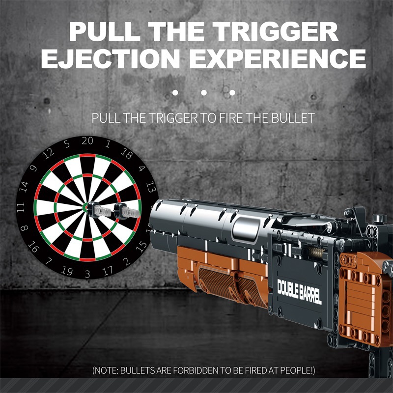 Reobrix 77028 - Double-barreled Shotgun