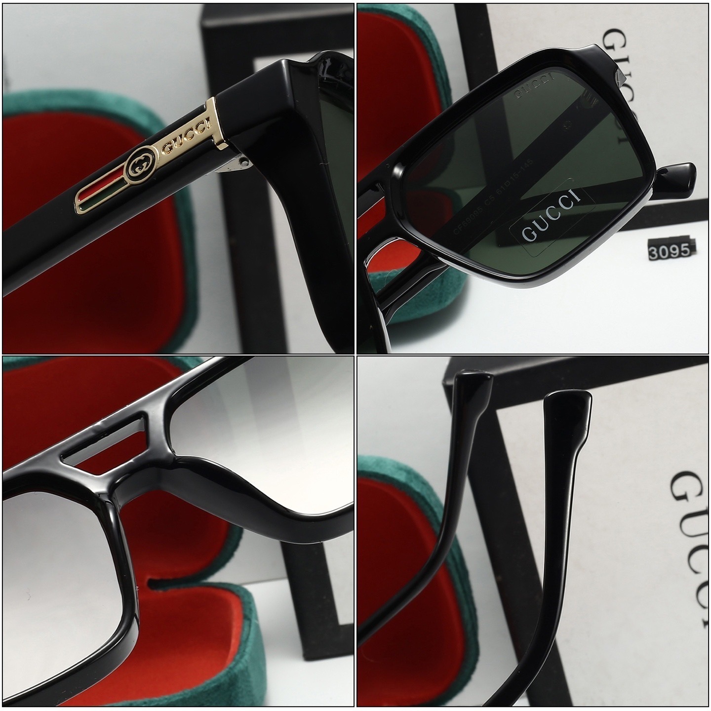 Gucci Square Navigator Sunglasses Top quality - KAIROO