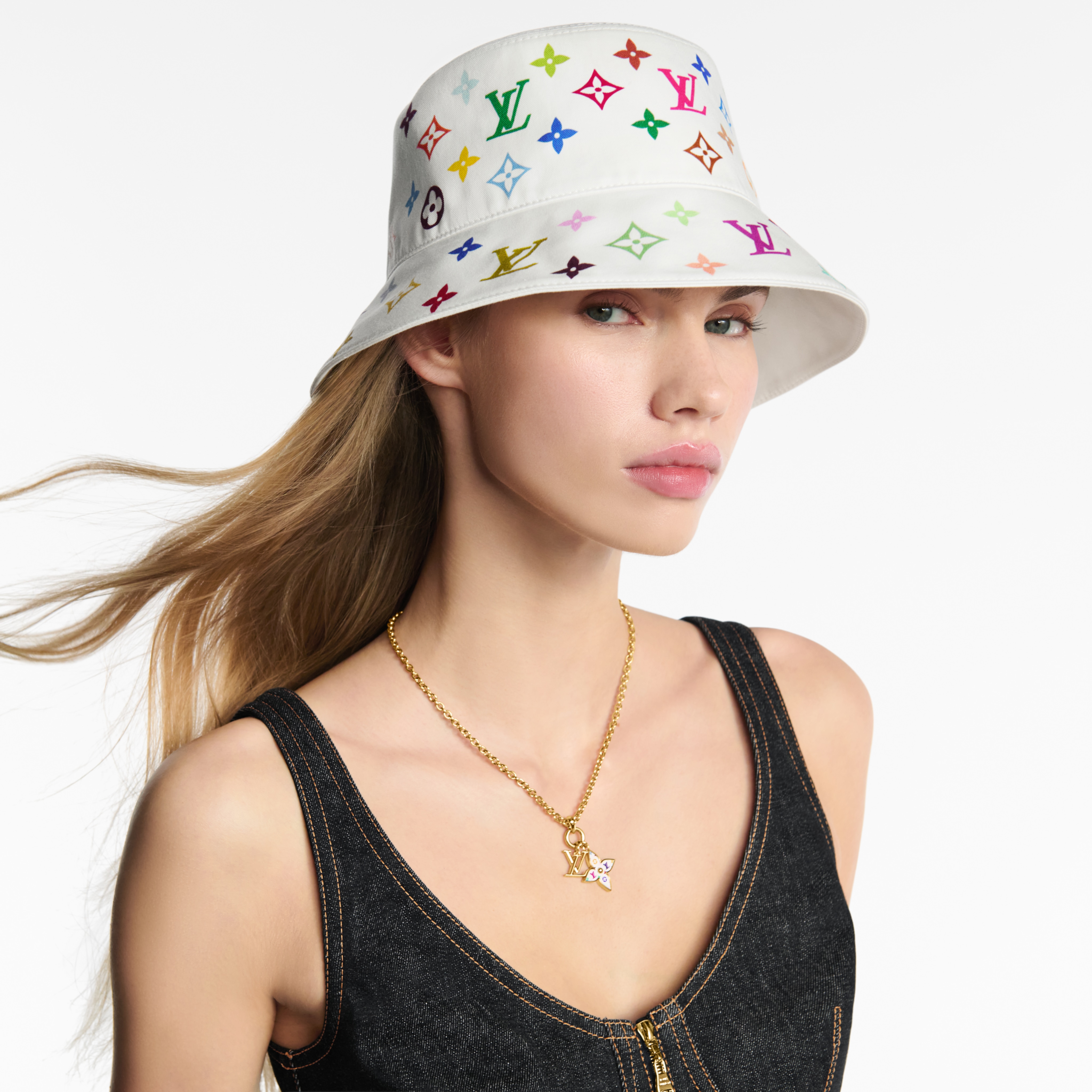 LV × TM バケットハット･スーパーフラット リバーシブル