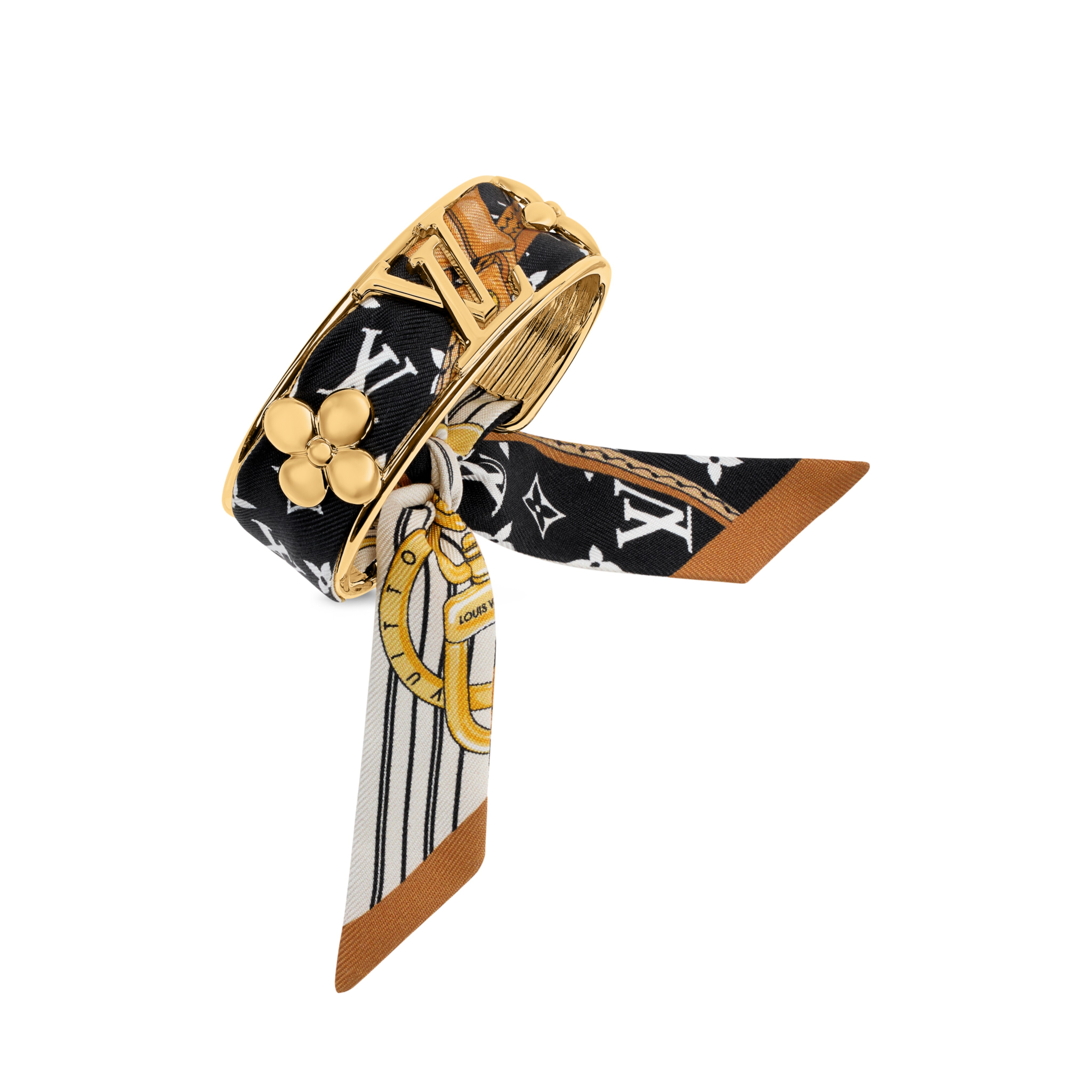 ブレスレット･LV イニシャル シルク