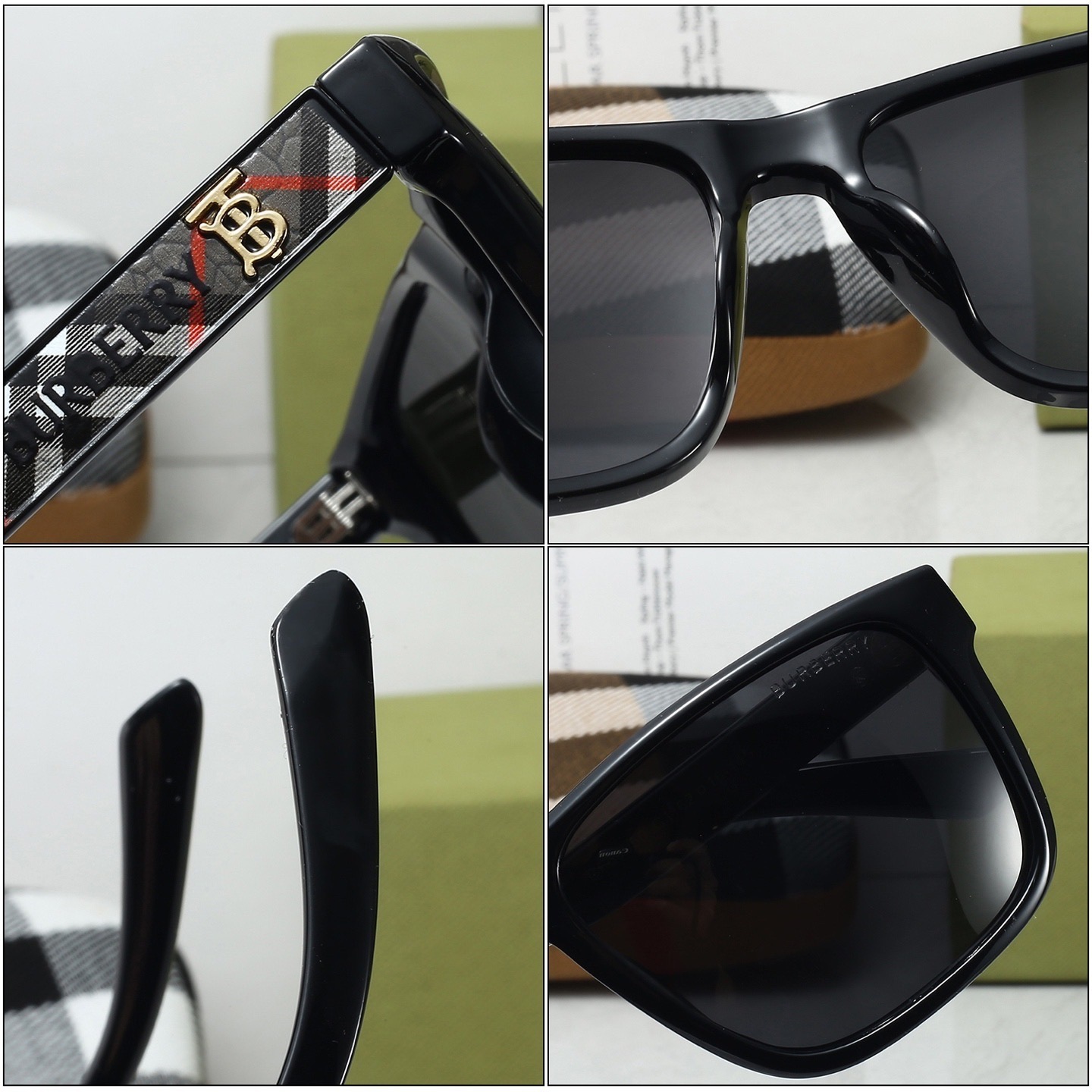 Burberry Square Frame Polarized Sunglasses - KAIROO