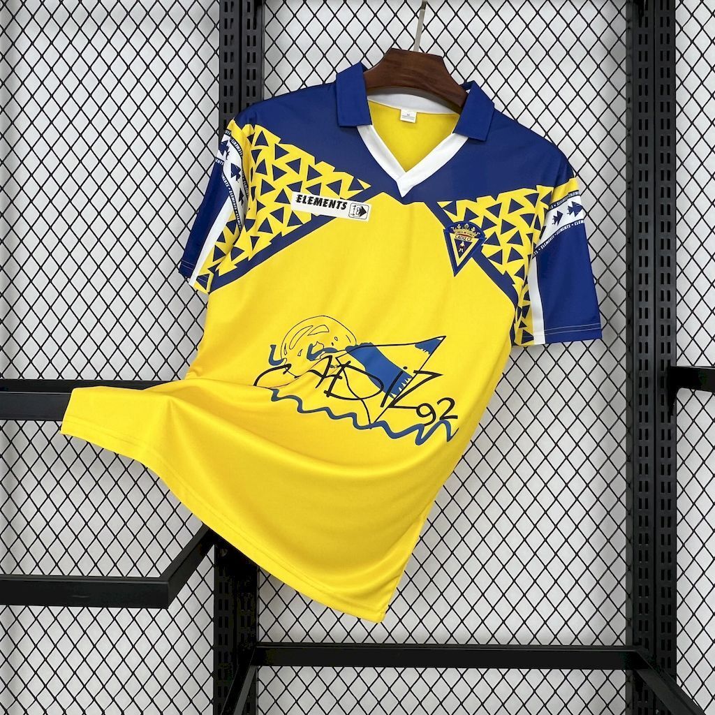 Retro Cadiz CF 1991-92 Home S-XXL