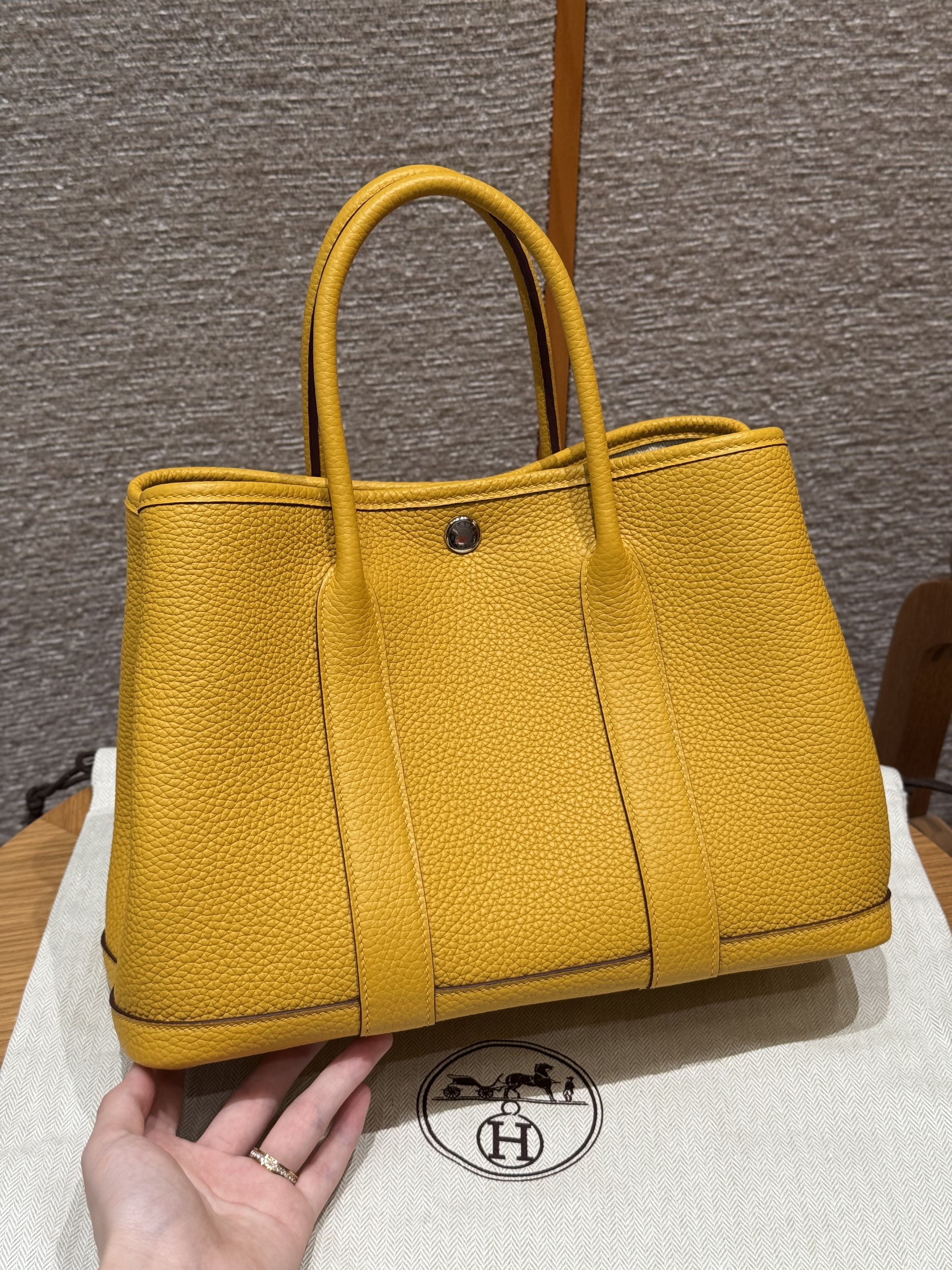 Hermes Jaune Ambre Negonda Garden Party 30 TPM