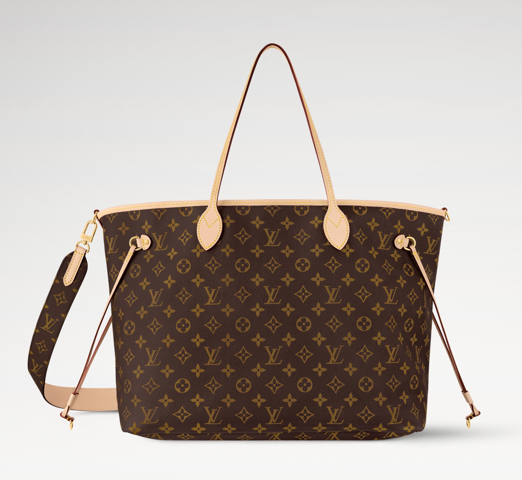 Louis Vuitton LV Neverfull Bandoulière Inside Out GM