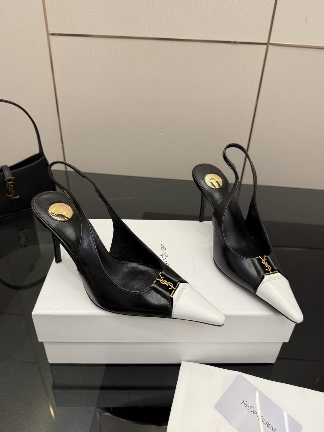 Saint Laurent Babylone Breteui Slingback