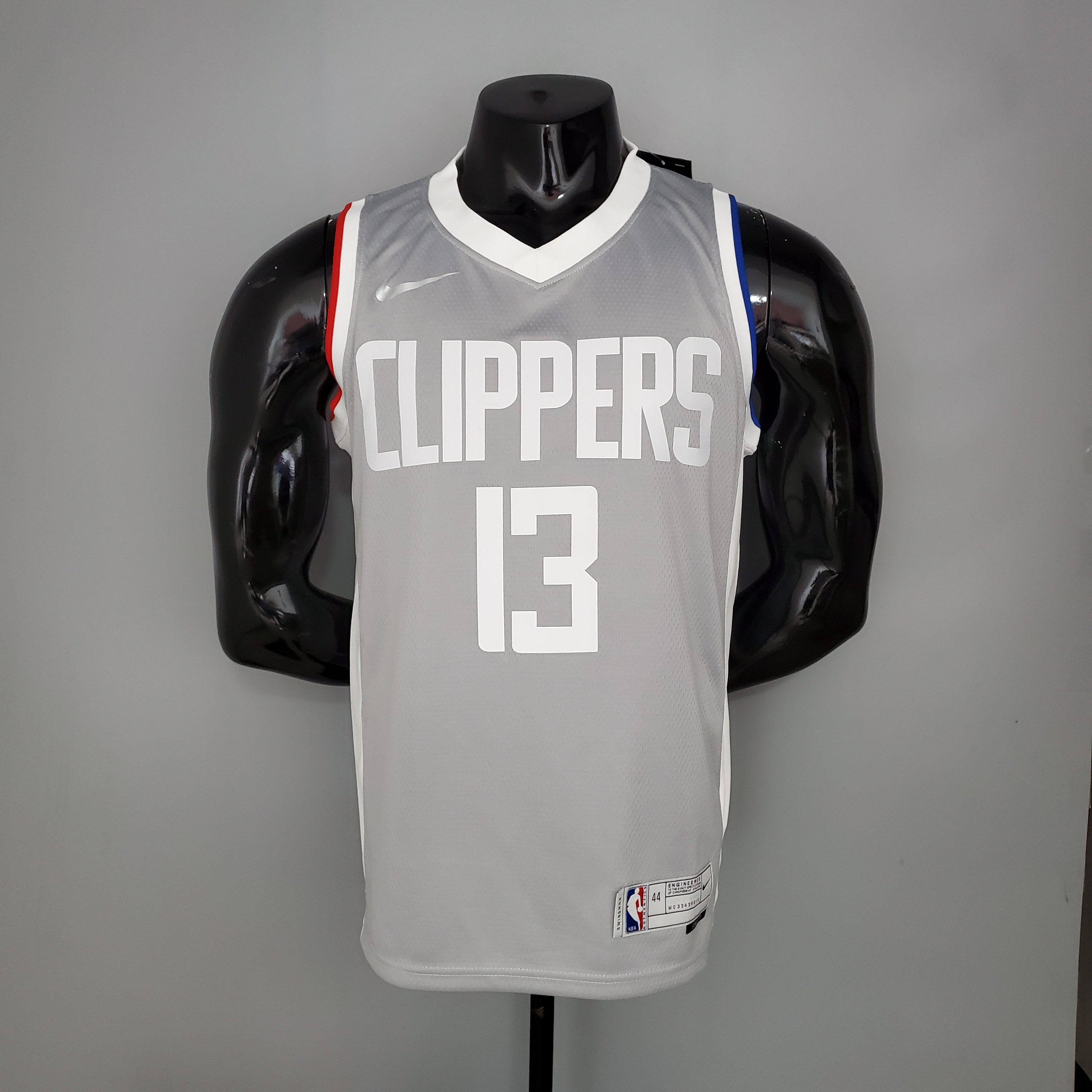 Paul George LA Clippers Bonus Edition Swingman Jersey Gray