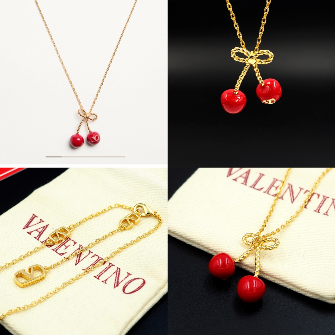 Valentino Cherry Necklace
