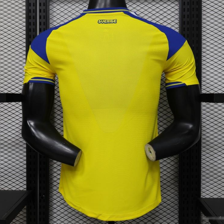 Player 2026 Mens Sweden World Cup Home Jersey S-2XL