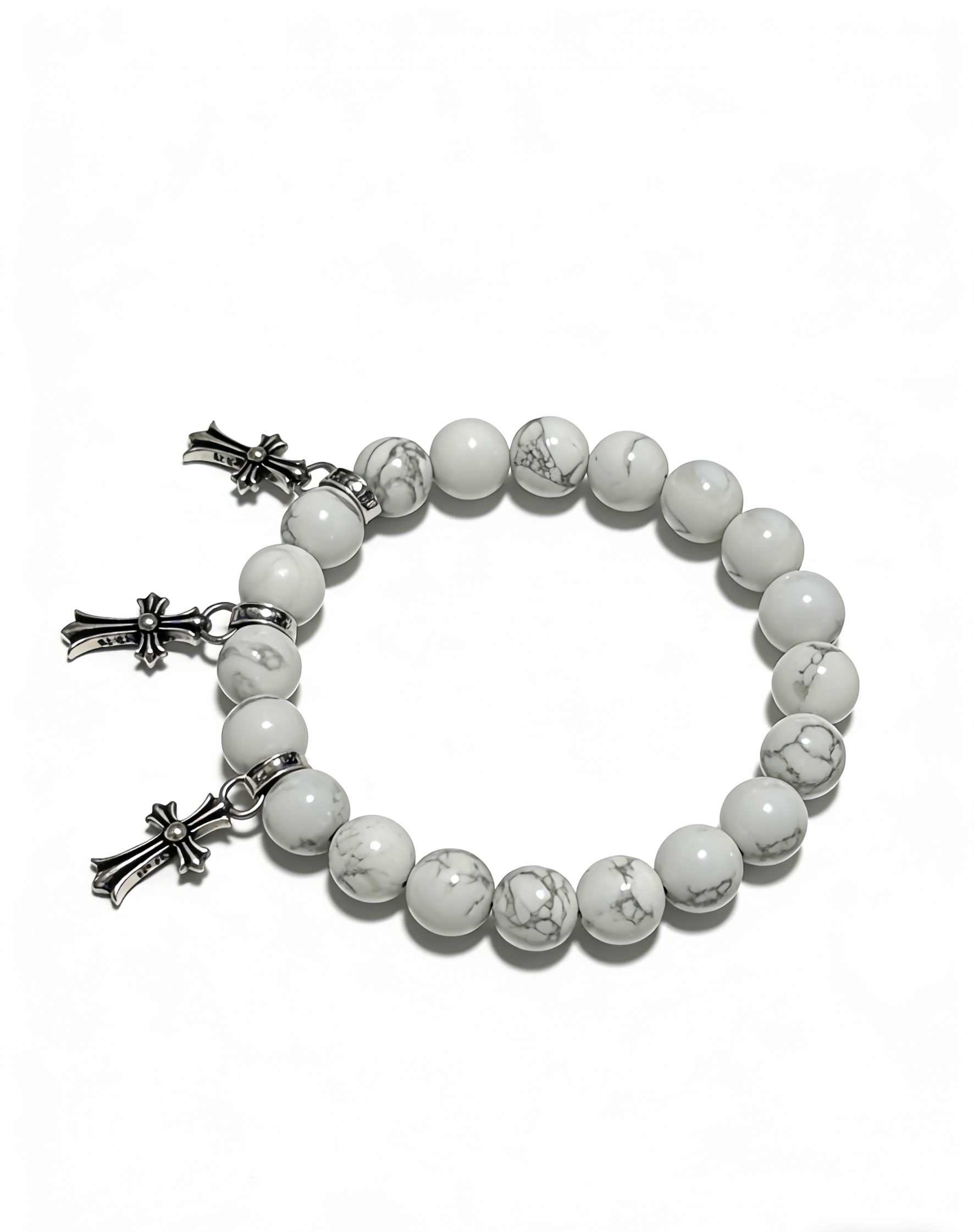 Chrome Hearts Vintage Multi-Element Agate Bracelet