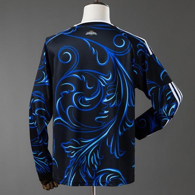2026 Argentina Away Long Sleeve Fan Jersey  S-4XL