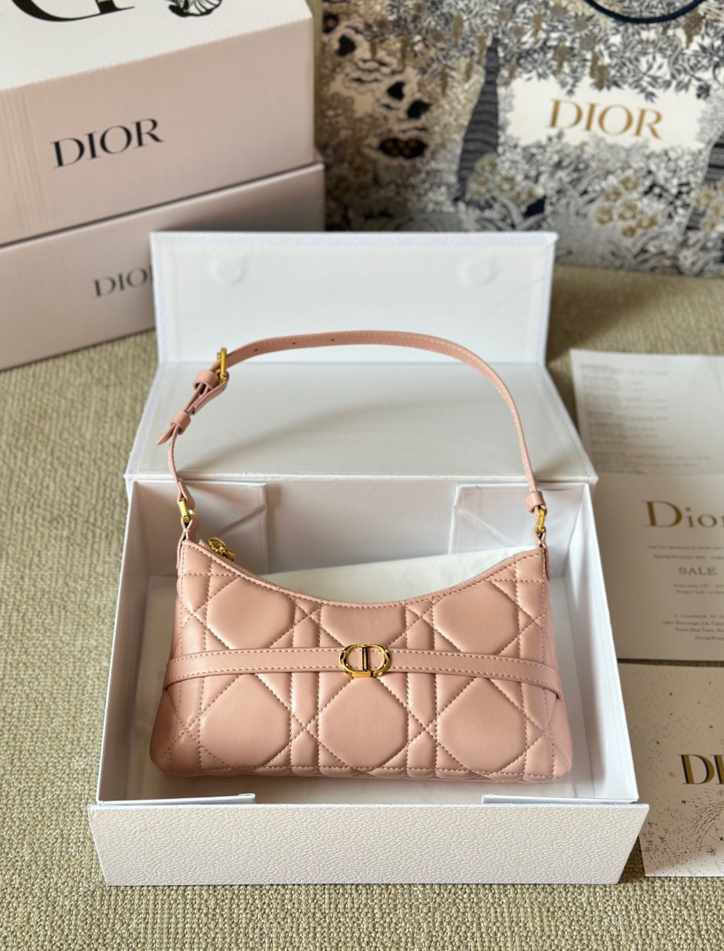 Dior latest armpit dumpling bag