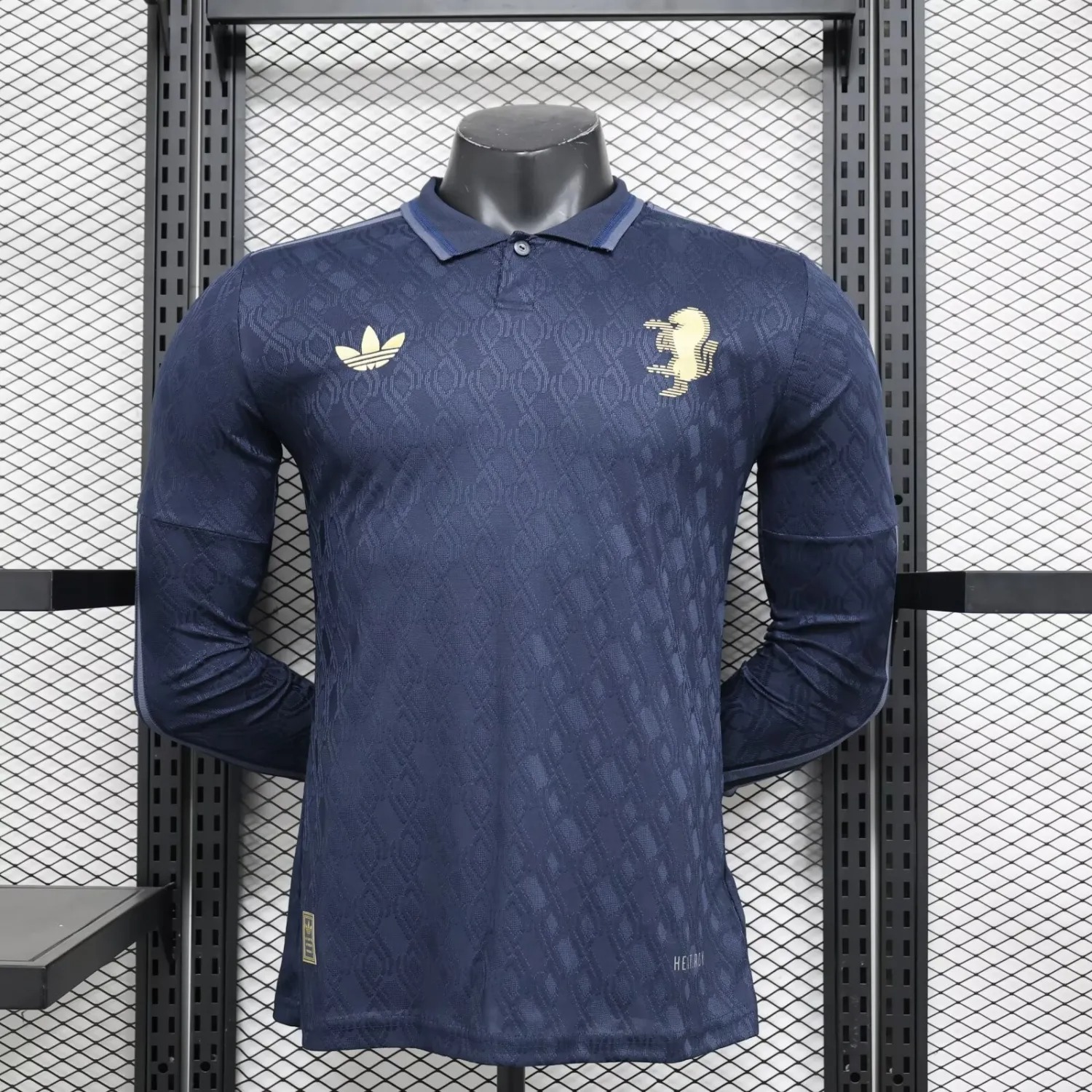 Player Version 24-25 Juventus Third Long Sleeves Kit S-XXL