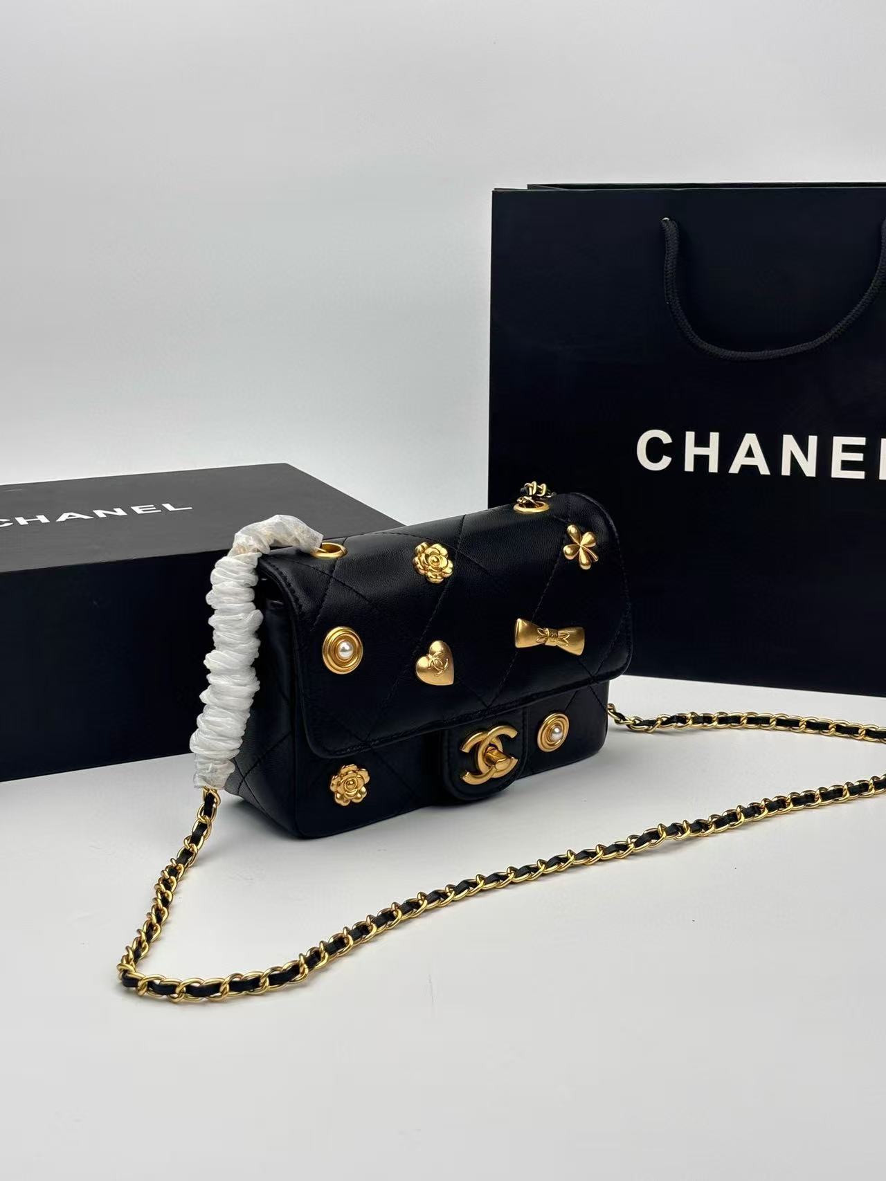Chanel 25K New Badge Series Crossbody Bag