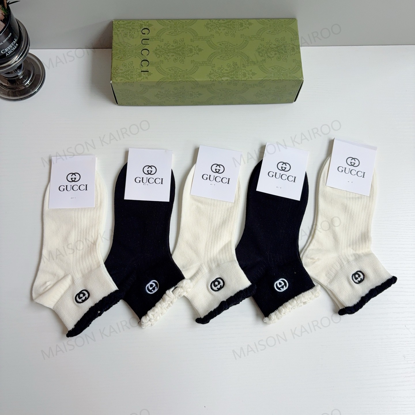 Gucci Socks 5-Pack - KAIROO