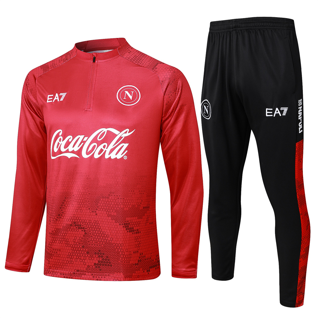 Napoli Training Jacket Suit 24/25 | Soc Jersey - Premium Football Jersey