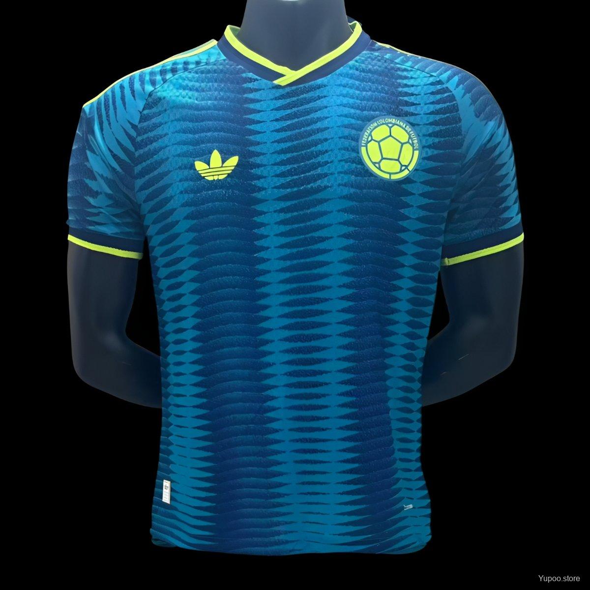 Player Version 2026 Colombia Away Jersey S-2XL