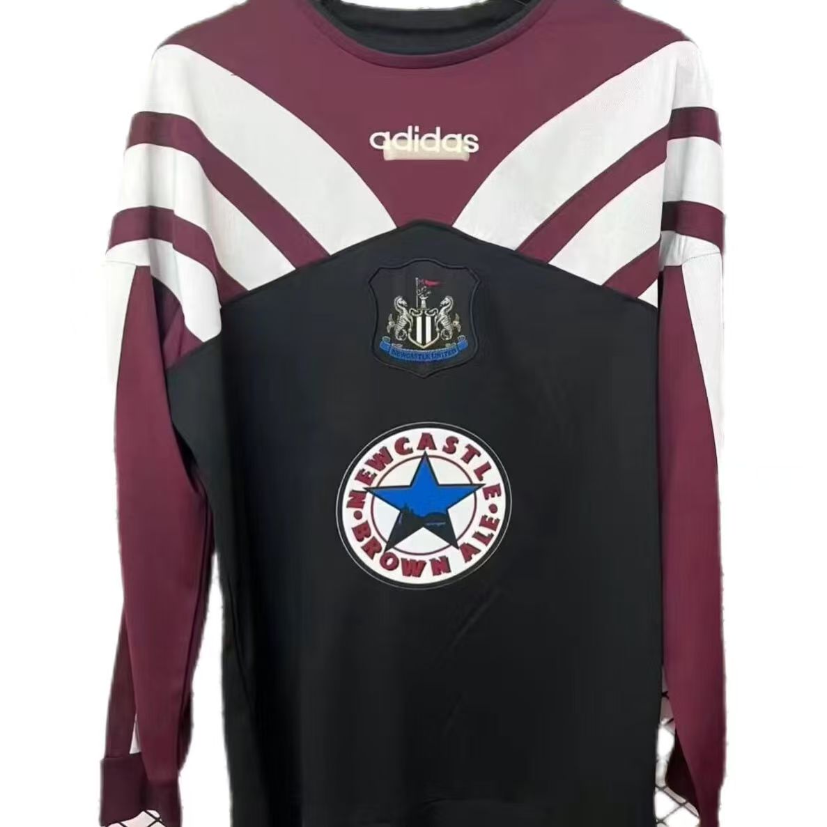 Newcastle United Long Sleeve Retro Jersey 1996/97