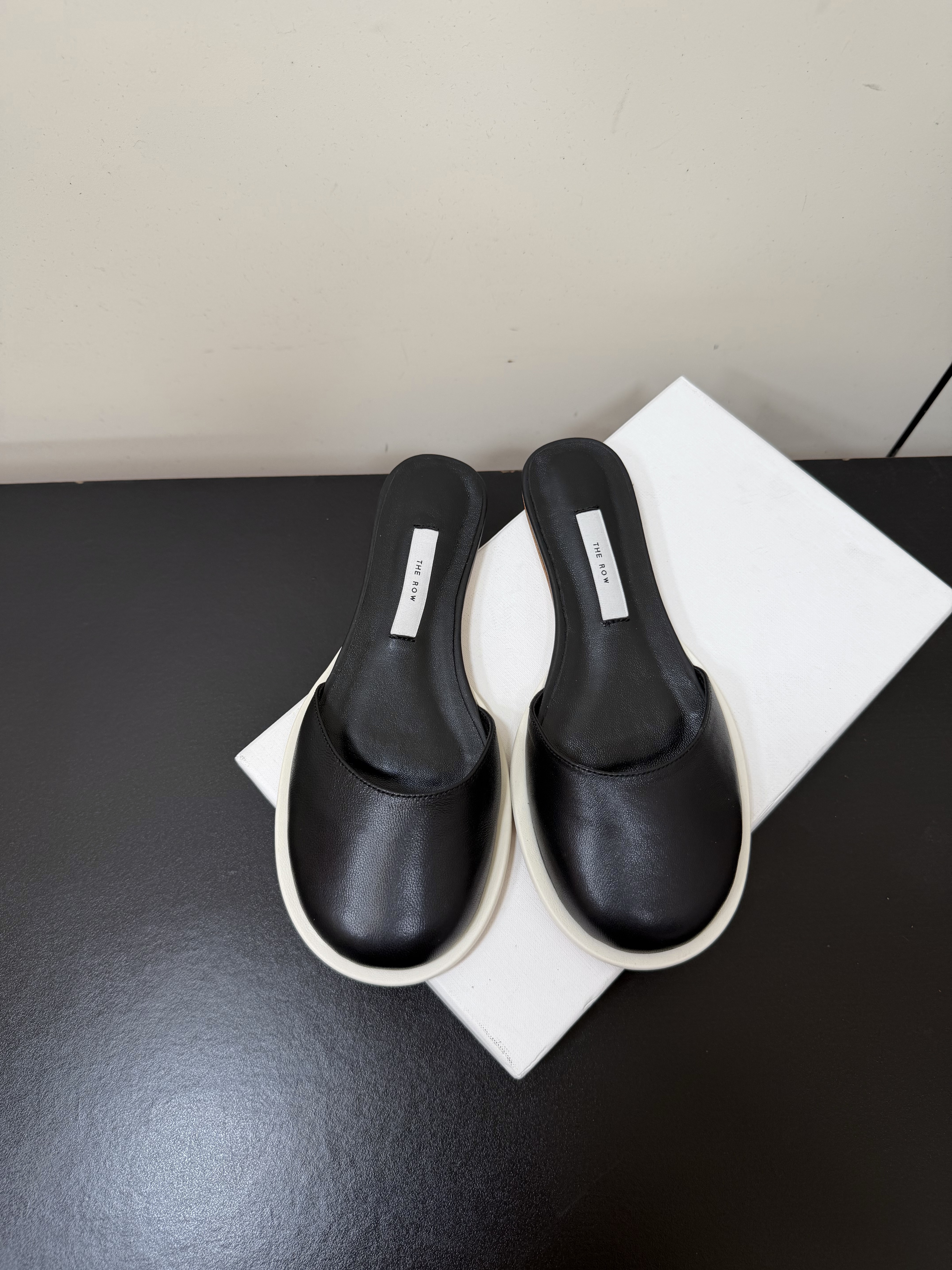 The Row Leather Mule