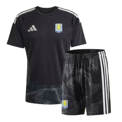 Aston Villa Black Goalkeeper Suit 26/27 | Soc Jersey - Premium Football Jersey