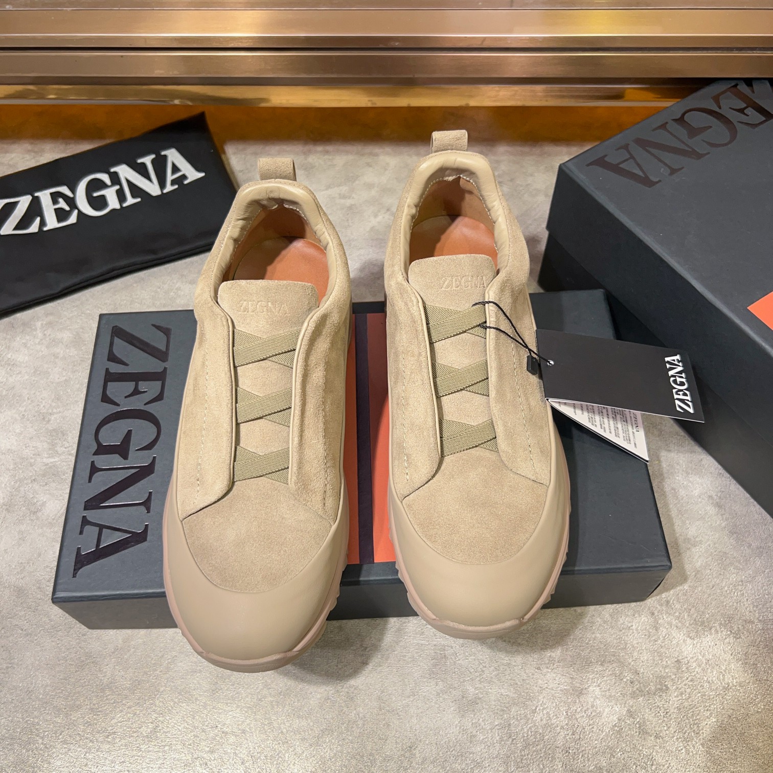 Zegna Triple Stitch™Monte Luxury Sneaker Loafer